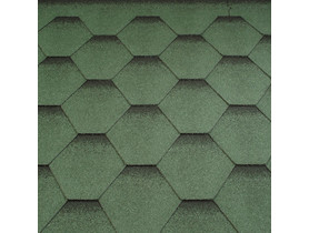 Gont Bitumiczny Katepal heksagonalny cieniowany zielony